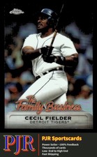 2019 Topps Chrome Update #FBC-9 Cecil Fielder Tigers  The Family Business