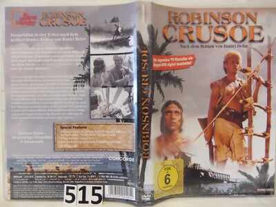 Robinson Crusoe  legendären TV-Vierteilerl Defoe 2 DVD,s sehr guter Zustand