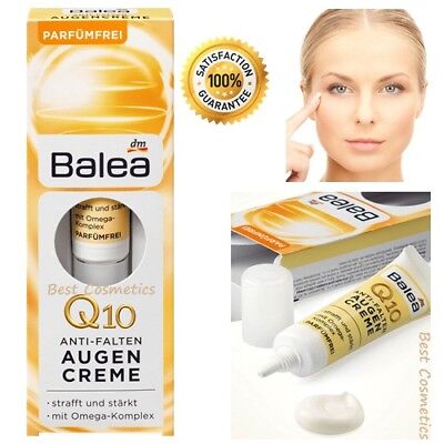 Balea Q10 Anti Wrinkle Eye Cream Anti Falten Augencreme Omega Complex 15 Ml New Ebay