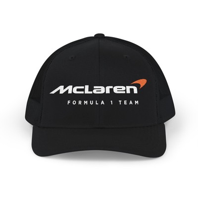 Mclaren Team Formula Style Trucker Hat   Motorsport Fan Cap