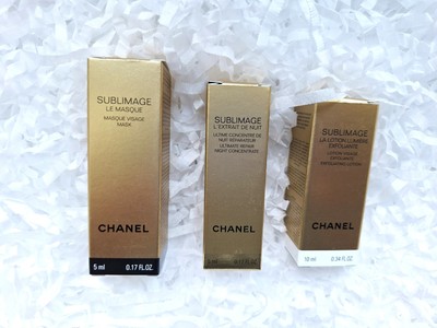 Chanel SUBLIMAGE Mask - Sublimage L'Extrait de Nuit - Sublimage Lumiere set OVP