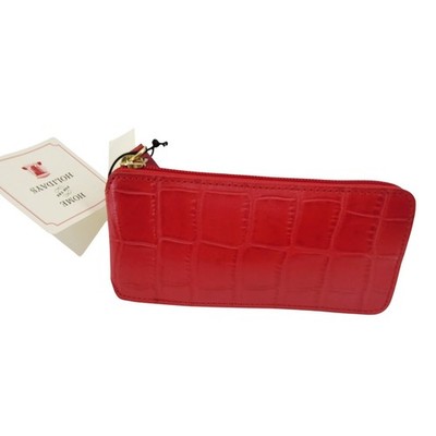 NWT Talbots Red Zip Up Market Tote - Size 12x15.5x3