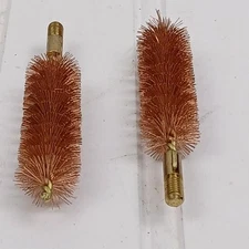 MSM Bronze Bore Cleaning Brushes 2 Pak .62 cal (20Ga) 10/32 Threads Black Powder