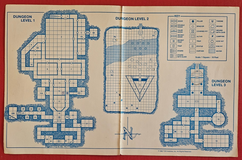 Lot of 3 AD&D Modules - I1~3 - Dwellers in the Forbidden City - Plus 2 more! - Picture 10 of 24