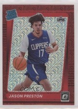 2021-22 Panini Donruss Optic Rated Rookie Choice Prizm Jason Preston #160 1u6