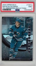 2024 UPPER DECK TRIPLE DIMENSIONS REFLECTIONS #TDR12 MACKLIN CELEBRINI PSA 9