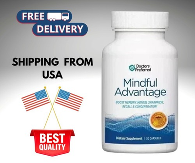 #ad #ad Mindful Advantage Brain Memory Focus Supplement 30 Caps $18.20