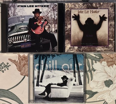 3x John Lee Hooker CD Konvolut - The Healer 1989, Mr. Lucky 1991, Chill Out 1995