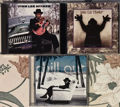 3x John Lee Hooker CD Konvolut - The Healer 1989, Mr. Lucky 1991, Chill Out 1995 - Bild 1 von 4