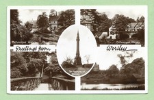 (6572) Lancashire Multiview Postcard Greetings From Worsley