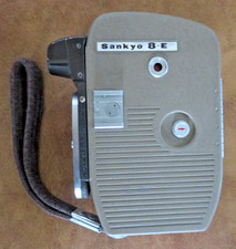 Vintage Sankyo 8-E 8mm Movie Camera ONLY No Lenses