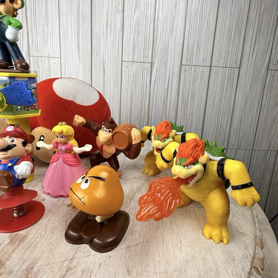 Nintendo Super Mario Bros. 1989 vintage Lote de 11 incluyendo luz de setas Foto 2 de 4