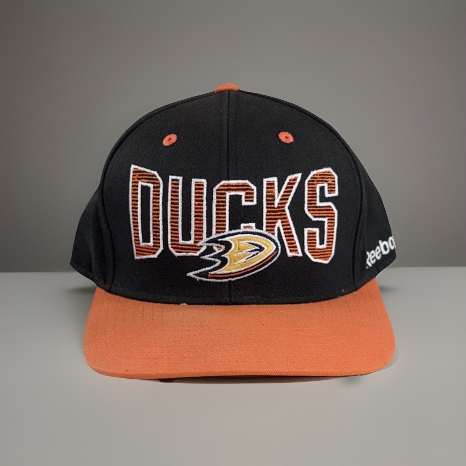 Reebok Face Off Headwear NHL Anaheim Ducks Men’s Adjustable Hockey SnapBack Hat