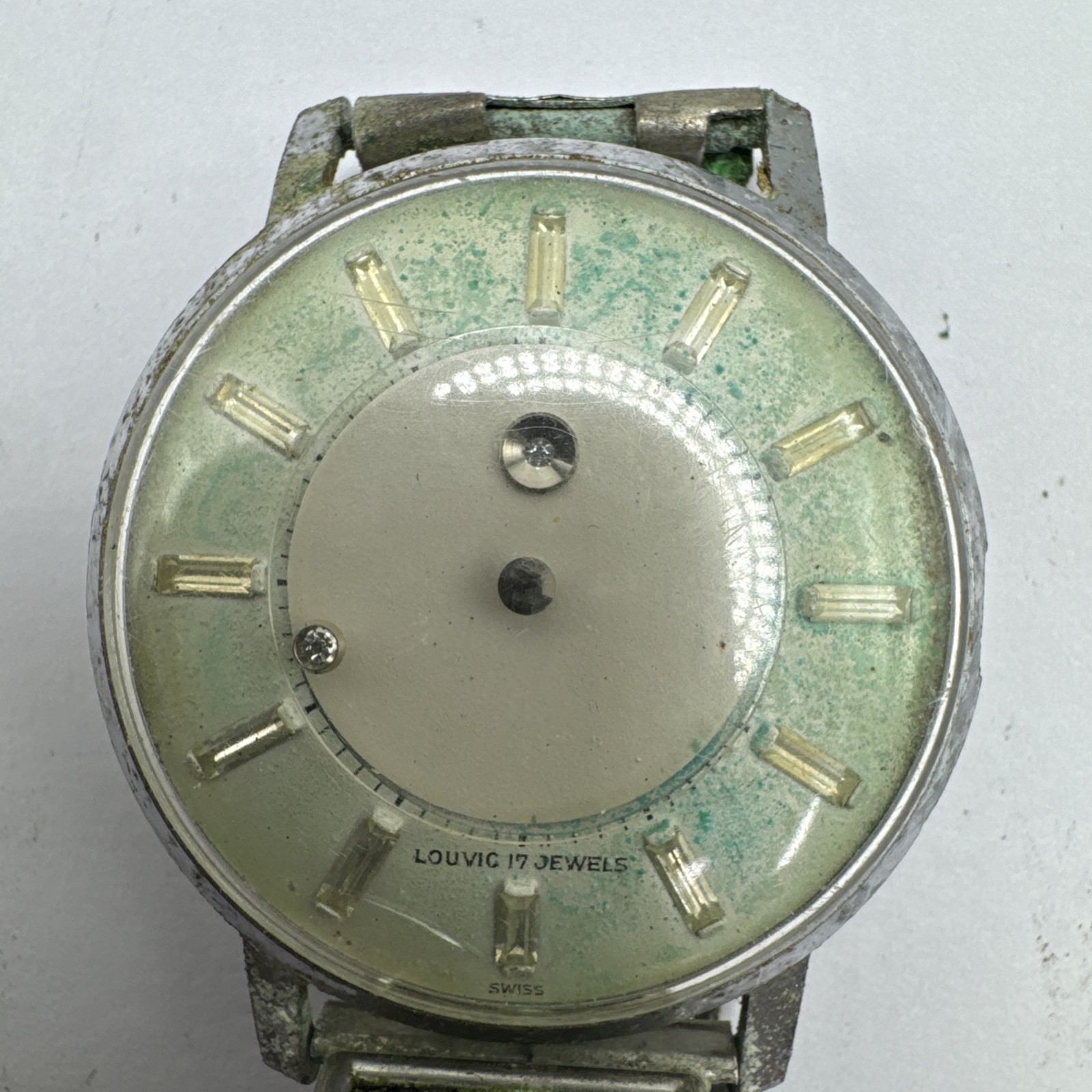 Louvic Wristwatches Louvic Mystery Dial Watch 1960's VINTAGE