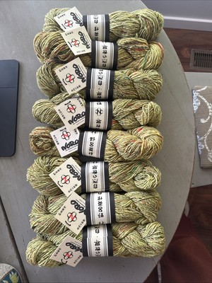 Noro Madara Yarn Color 9 Lot C - 8 Skein Lot