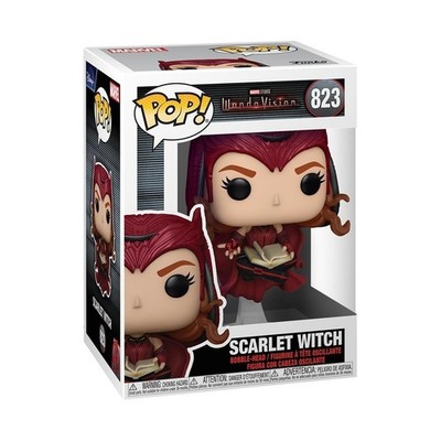 Funko Pop Scarlet Witch Vinyl Figure from Marvel WandaVision 45 Inches Tall