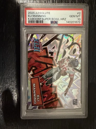 2025 Panini Absolute Eli Manning Base (PSA 10)