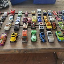 Hot Wheels Diecast Car Lot w/ 48-Car Carry Case, Multi-Color Vehicles