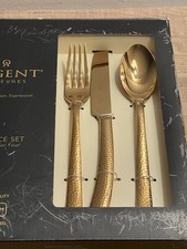 Japan Gold Plated Standard Set Flatware Sets | eBay