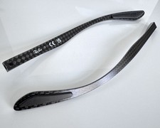 Ray Ban RB8421 RB8422 Carbon Fiber Black Replacement Temple Arms RX 8421 8422