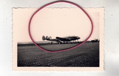 PHOTO FOTO  FLUGZEUG  LOCKHEED SUPER CONSTELLATION AIR FRANCE