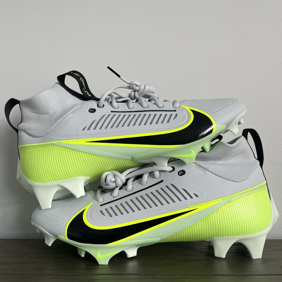 Nike Vapor Edge Pro 360 2 Football Cleats Platinum Green DA5456-004 Sz 15 - Image 2 of 4