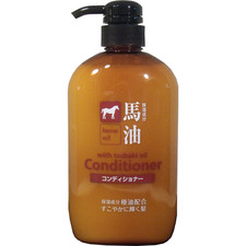 KUMANO Horse Oil Conditioner 600ml (Non-Silicon)