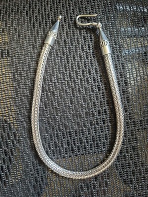18 Zoll schöne Sterling Silber Halskette! Über 140 g Sterlingsilber!