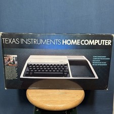 Vintage Texas Instruments TI 99/4A Home Computer System In Box Never Used