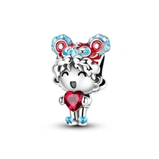 MULA Original 925 Sterling Silver DIY Charm New Year's Boy fit Women Bracelet