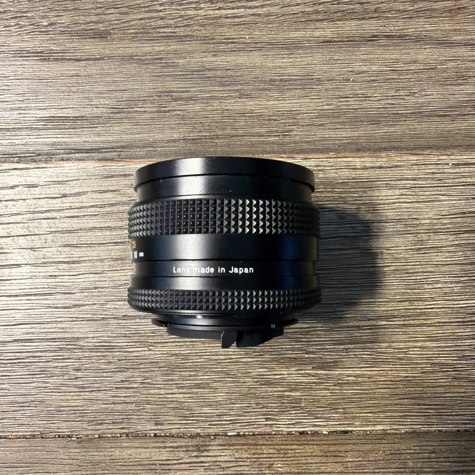 Lente CONTAX Carl Zeiss Planar T* 50 mm F1,7 MMJ MF para montaje CY de Japón Foto 4 de 4