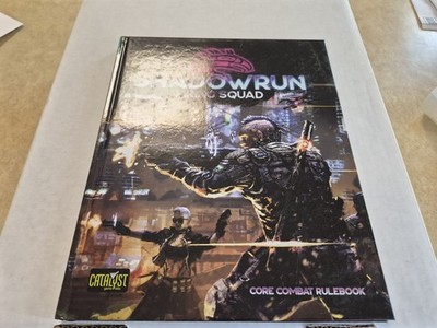 Shadowrun 6th World RPG Firing Squad Rulebook Hardcover CAT28002 6th World