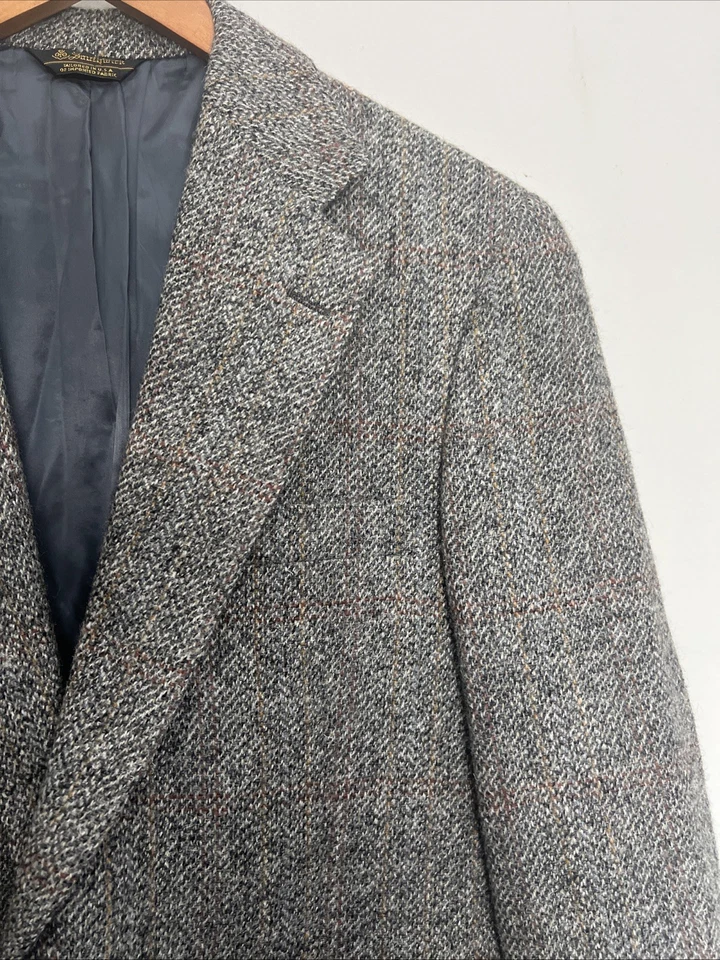 Blazer de tweed vintage para hombre talla 40S Southwick Kaps Nines Foto 2 de 4