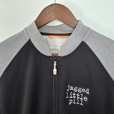 Alanis Morissette "Jagged Little Pill" CBUK Jacket Medium Black and Gray 