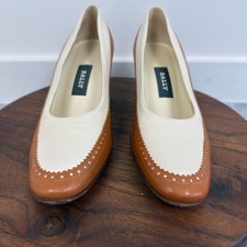 Vintage Bally Locle spectator pumps sz 6