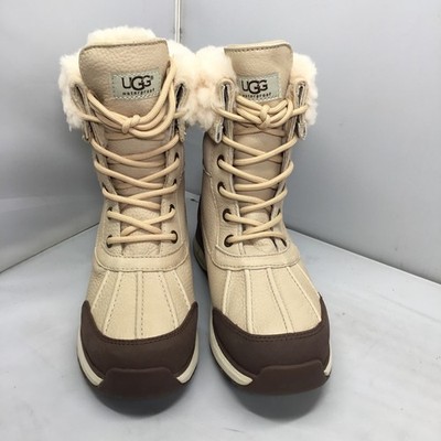 UGG Waterproof Adirondack III Damen Größe 5 UK beige Fell gefüttert