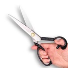 Profi Zuschnittschere Schneiderschere 25cm Stoffschere Leder Pappe Lederschere