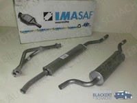 Imasaf Auspuffanlage Komplett für BMW 5Er E12 518 + 520 A/I 1975-1981