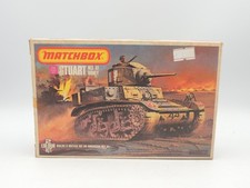 Maquette Matchbox - M3/A1 Stuart Honey - Model Kit Diorama - Blindé Char 1/76