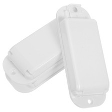 3Pcs White Plastic Light Switch Protectors Child Proof Wall Mounted Cover