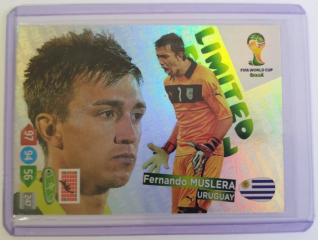 World Cup Brasil 2014 Adrenalyn Limited Fernando Muslera Uruguay Panini