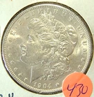 1904-O  MORGAN  SILVER  DOLLAR  BU MS CONDITION VERY  NICE  COIN CLEAR FIELDS