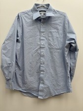 Men s Enro Ultra Pinpoint Oxford Dress Shirt Button Down Collar 16 34/35