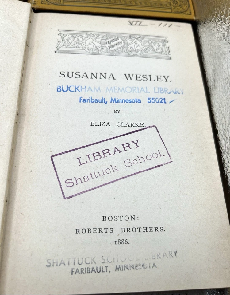 LOT 7- Famous Women Madame Roland Adelaide Ristori Rachel Susanna Wesley & More Foto 4 de 4