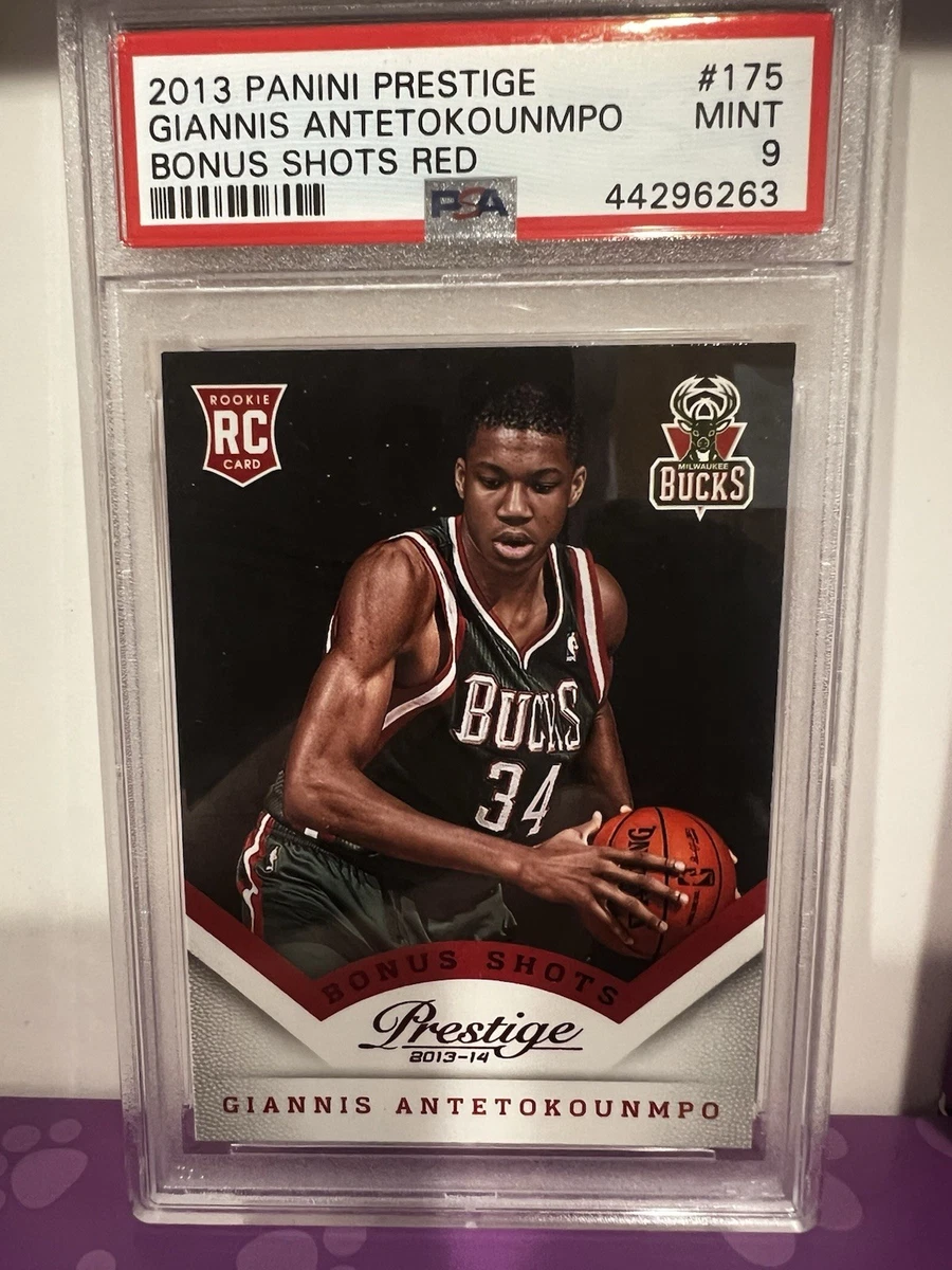 Giannis Antetokounmpo Basketball Grade 9 Rookie Sports Trading