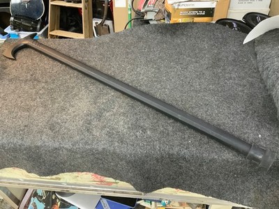 Cold Steel 38'' Axe Head Cane Black Walking Stick Polypropylene Material