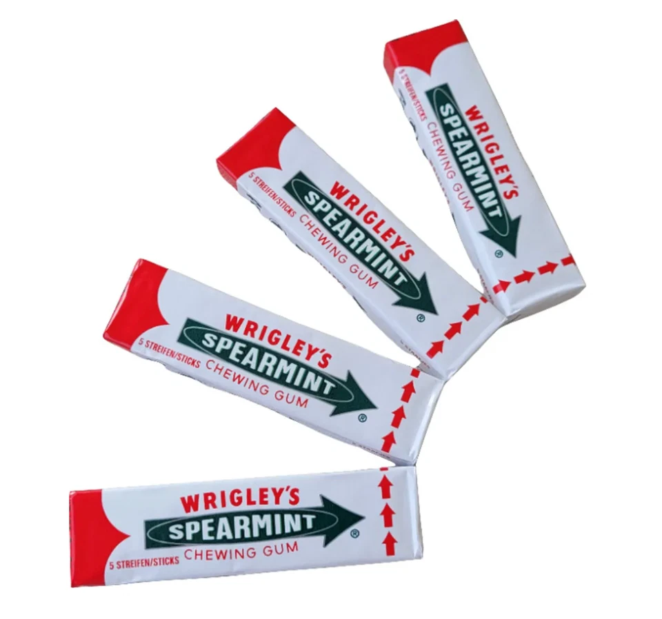 Wrigley's Spearmint Kaugummi; NEU ✅ ; 07/2026 Mindesthaltbarkeit / SELTEN! - Bild 4 von 4