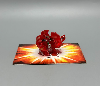 Bakugan Laserman 350G Red Pyrus Translucent B1 Open Core Classic Battle Brawlers