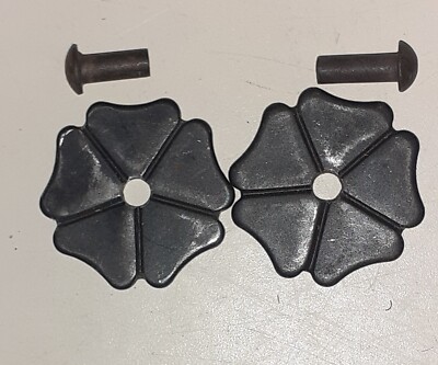 Paar Rollen für Sporen Reiten Durchmesser 30 mm Herkunft MEXIKO