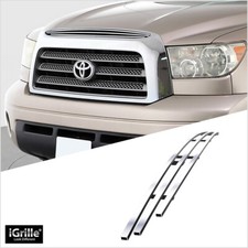 Fits 2007-2009 Toyota Tundra Top Panel Hood Scoop Billet Grille Insert